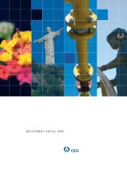 Em 2003 - Ceg