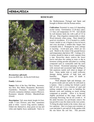 HERBALPEDIA - HerbWorld