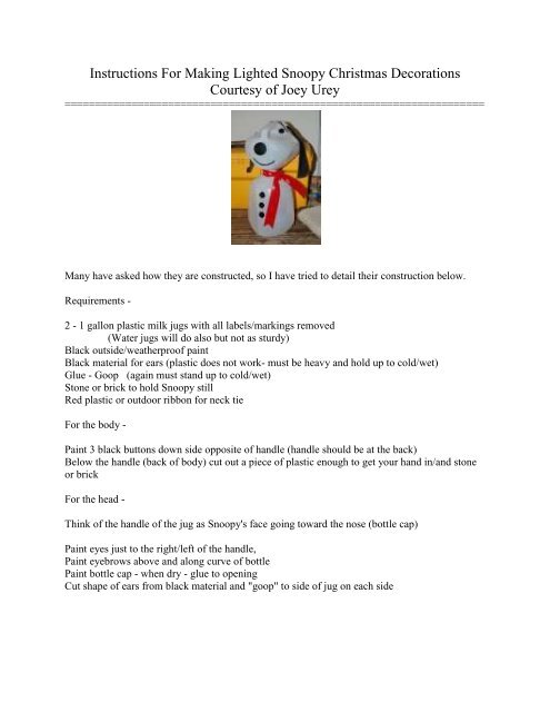 Instructions For Making Lighted Snoopy Christmas Decorations.pdf