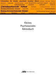 Kleines Psychosoziales Adressbuch - Kreis Mettmann