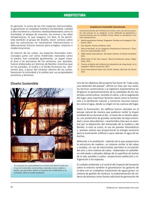 InnHouse: - Revista El Mueble y La Madera