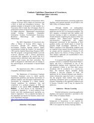 PDF version - Department of Geosciences - Mississippi State ...