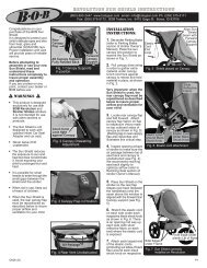 Revolution sun shield instructions - BOB Trailers and Strollers