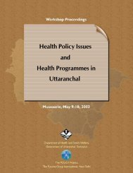 Health Policy Issues and Health Programmes in ... - Amazon S3