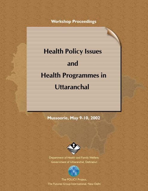 Health Policy Issues and Health Programmes in  -  S3