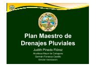 Plan Maestro de Drenajes Pluviales - Cartagena (Parte 1)