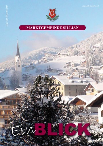 Ausgabe 29 - Dezember 2013 - Marktgemeinde Sillian