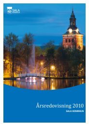 Ãrsredovisning 2010 (pdf, 5,6 MB) - Sala kommun