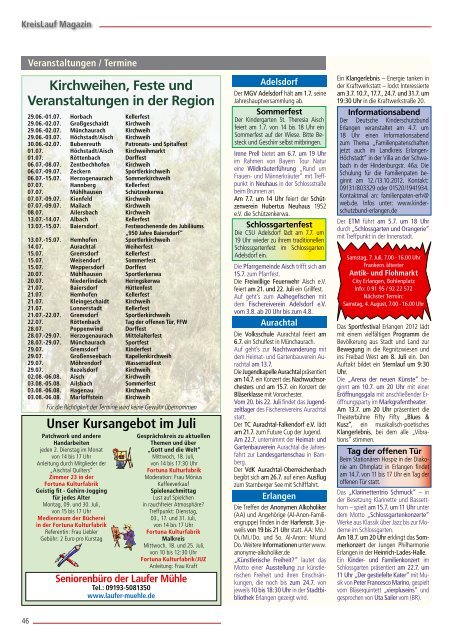 KreisLauf-Magazin Ausgabe Juli 2012