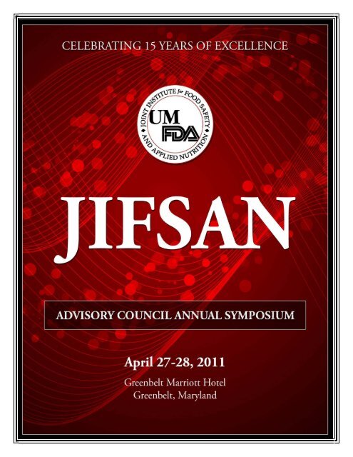 Program Book.pdf - jifsan - University of Maryland