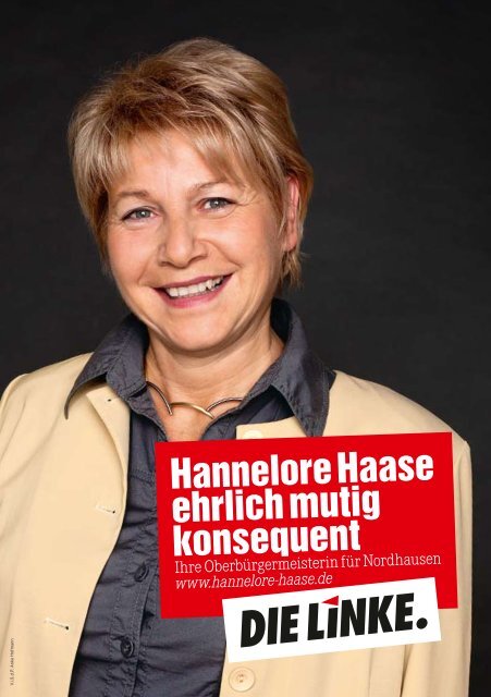 Hannelore Haase ehrlich mutig konsequent - DIE LINKE ...