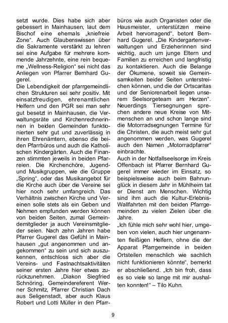 Pfarrbrief 2012 Nr 8 - Sankt Wendelinus Zellhausen