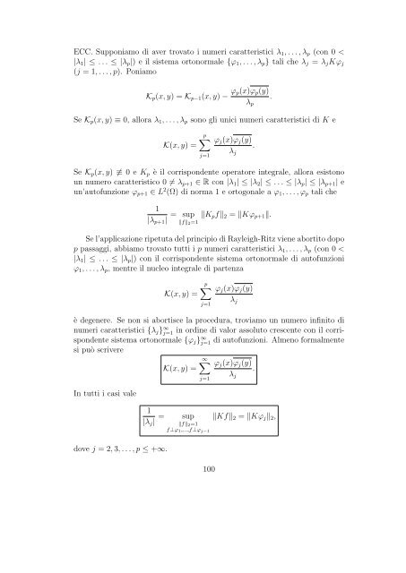 ISTITUZIONI DI FISICA MATEMATICA Corso di 6 Crediti Corso di ...