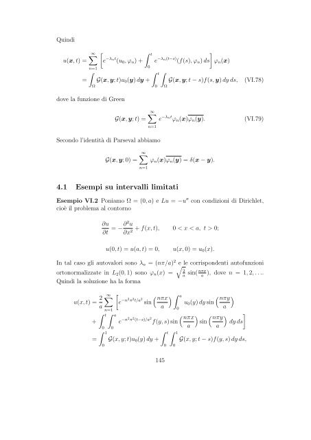 ISTITUZIONI DI FISICA MATEMATICA Corso di 6 Crediti Corso di ...