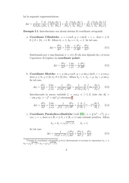 ISTITUZIONI DI FISICA MATEMATICA Corso di 6 Crediti Corso di ...