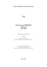 Fonds Louis POISSON architecte - Archives dÃ©partementales