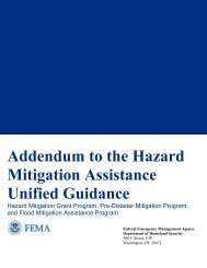 (HMA) Guidance - Federal Emergency Management Agency