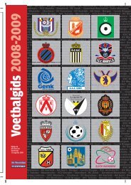 Voetbalgids 2008-2009 - De Standaard