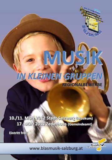 IN KLEINEN GRUPPEN - Salzburger Blasmusikverband