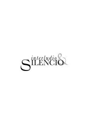 INTERLUDIO Y SILENCIO - Sic Editorial