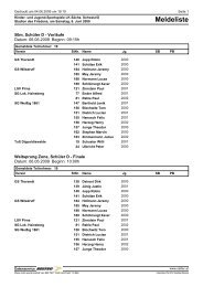 Meldeliste - Kreisfachverband Leichtathletik SÃ¤chsische Schweiz ...