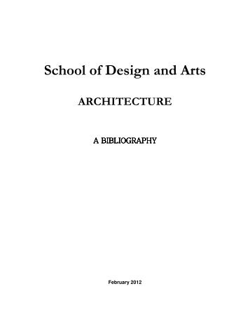 School of Design and Arts