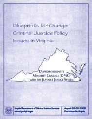 Disproportionate Minority Contact (DMC) - Virginia Department of ...