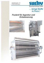 Foulard - Suchy Textilmaschinenbau GmbH