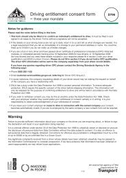 DVLA Mandate form D796