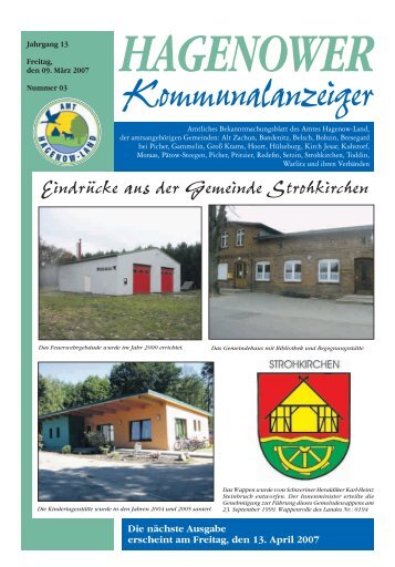 Ausgabe 03.2007 - Landkreis Ludwigslust