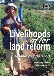 Namibia country report