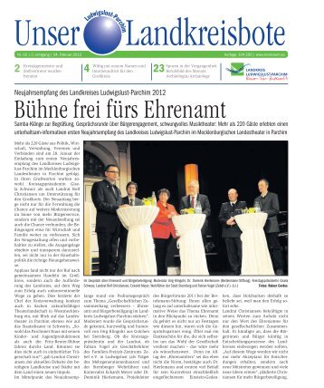 Unser Landkreisbote -  Februar 2012 - Landkreis Ludwigslust