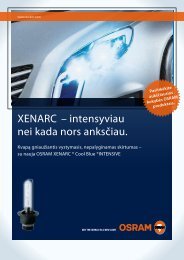 JÄ–GA! Iki 5000 kelvinÅ³! Iki 20% daugiau Å¡viesos! - Inter Cars Lietuva