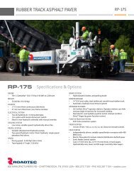 RP-175 - Roadtec, Inc.