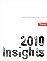 Skadden, Arps, Slate, Meagher & Flom LLP & Affiliates