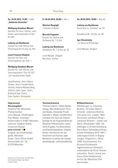 Programmheft herunterladen - MÃ¼nchner Philharmoniker