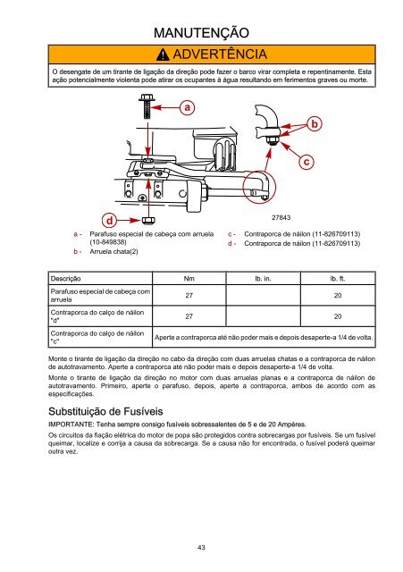 1 5 0 - 1 7 5 HP O p tim ax MANUAL DE OPERAÇÃO ... - Mercury