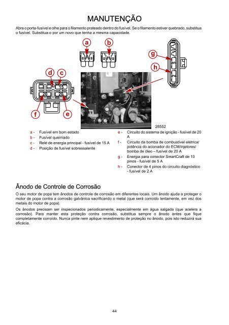 1 5 0 - 1 7 5 HP O p tim ax MANUAL DE OPERAÇÃO ... - Mercury