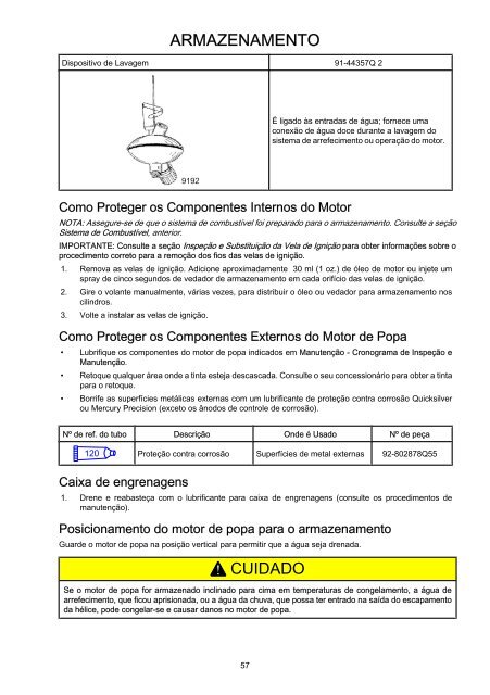 1 5 0 - 1 7 5 HP O p tim ax MANUAL DE OPERAÇÃO ... - Mercury