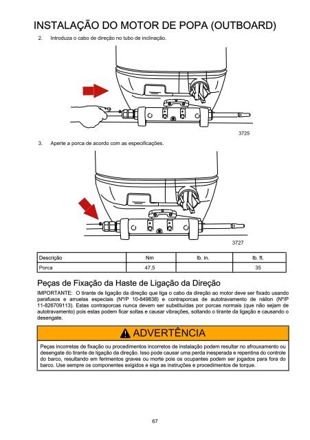 1 5 0 - 1 7 5 HP O p tim ax MANUAL DE OPERAÇÃO ... - Mercury