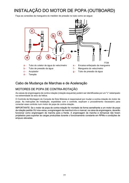 1 5 0 - 1 7 5 HP O p tim ax MANUAL DE OPERAÇÃO ... - Mercury