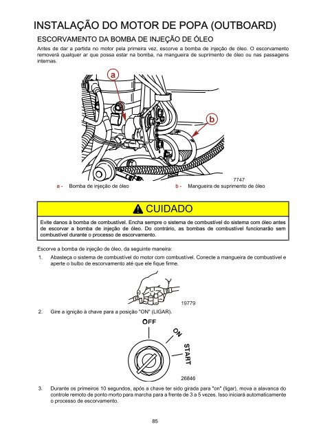 1 5 0 - 1 7 5 HP O p tim ax MANUAL DE OPERAÇÃO ... - Mercury