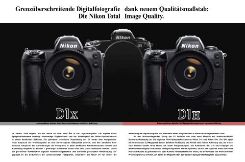 Ein QualitÃ¤tsanspruch â zwei Favoriten - Nikon Service-Manuals