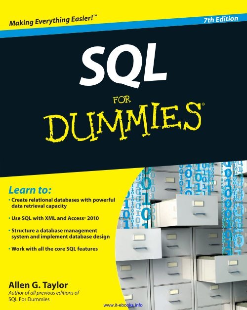 SQL for Dummies 7th Edition