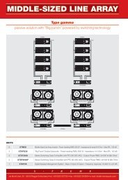 MIDDLE-SIZED LINE ARRAY - X-Treme Audio