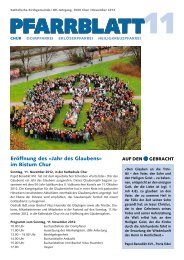 Pfarrblatt November 2012 - Katholische Kirchgemeinde Chur