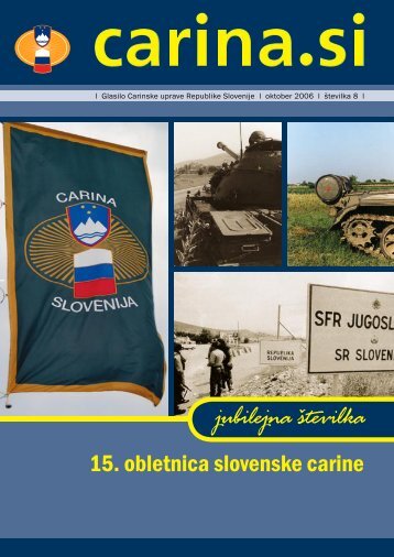 jubilejna Å¡tevilka - Carinska uprava Republike Slovenije