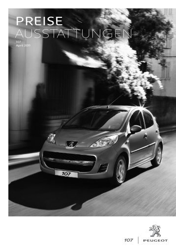 Peugeot 107 Preisliste [PDF]