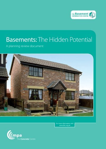 Basements: The Hidden Potential - Basement Information Centre