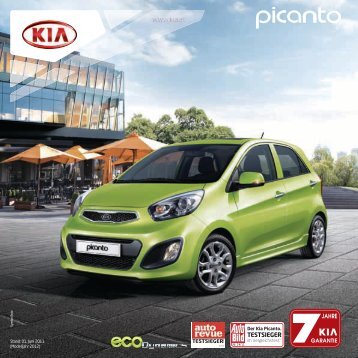 Kia der Picanto Preisliste [PDF]